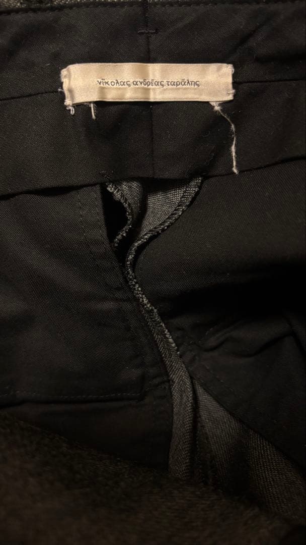 パンツ NICOLAS ANDREAS TARALIS flare slacks