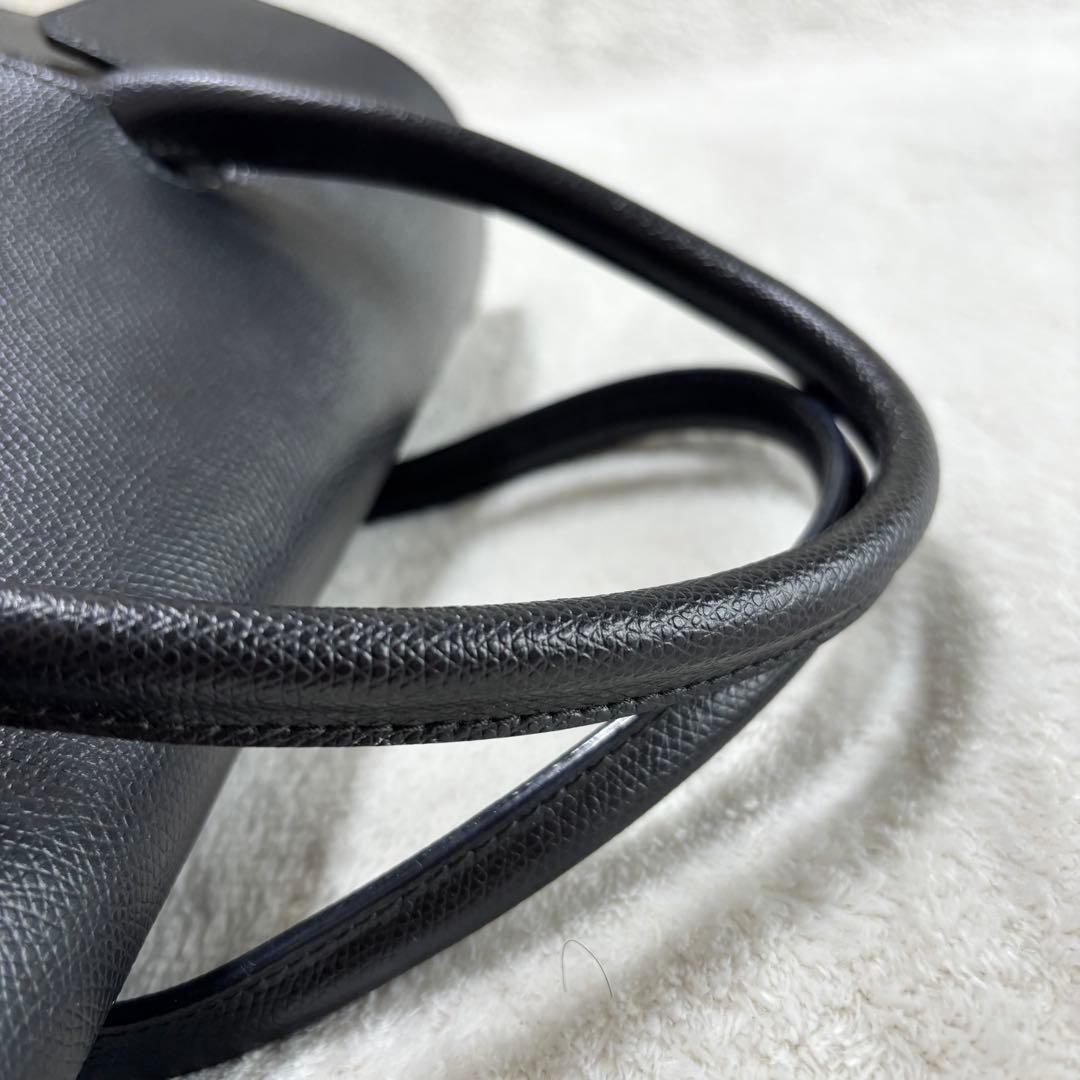 美品 FURLA フルラ レザー 2WAY ハンドバッグ ブラック 246572