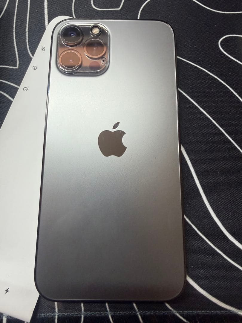 バッテリー交換済 iPhone12pro SIMフリー256GB グラファイト