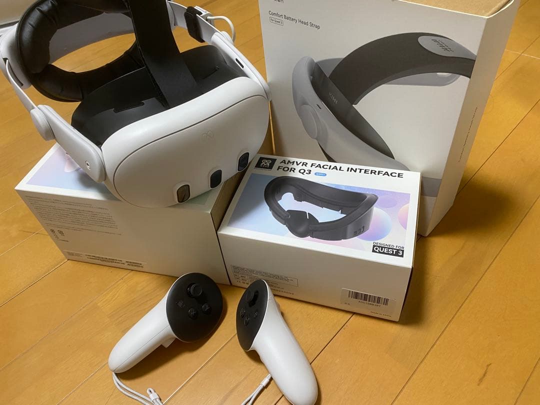 【まとめ売り】 Quest 3 512GB KIWI ヘッドストラップ