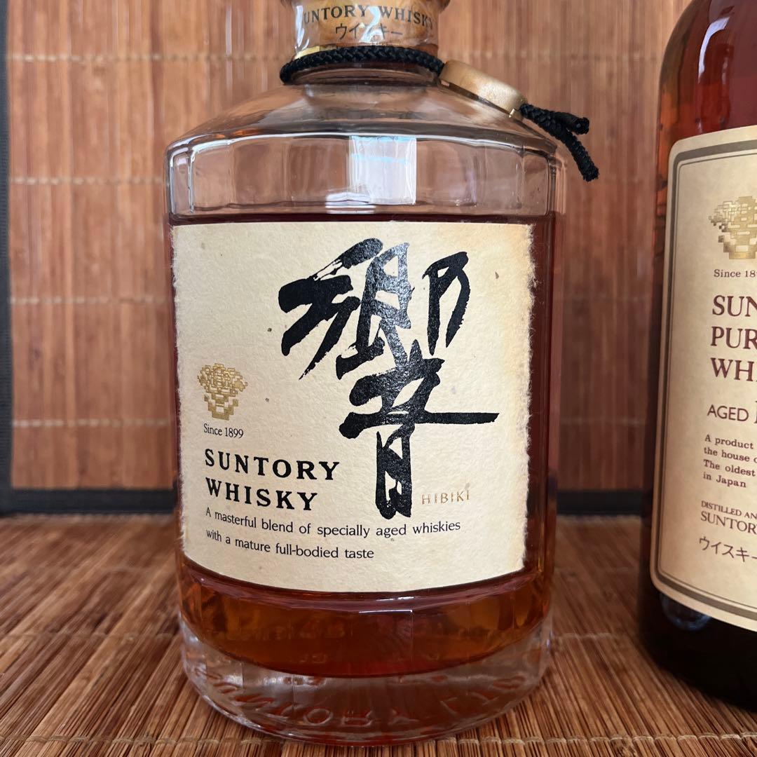Suntory Whisky 2本セット（響＆山崎）ギフトセット化粧箱入