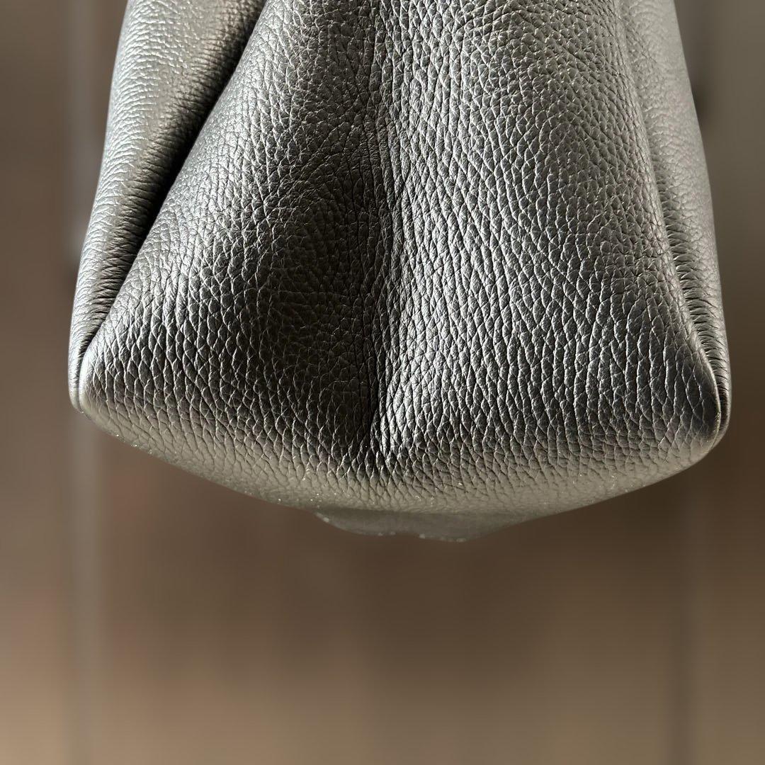 ヤングアンドオルセン　黒 レザー トートバッグ　エンボスレザー✨新品未使用✨