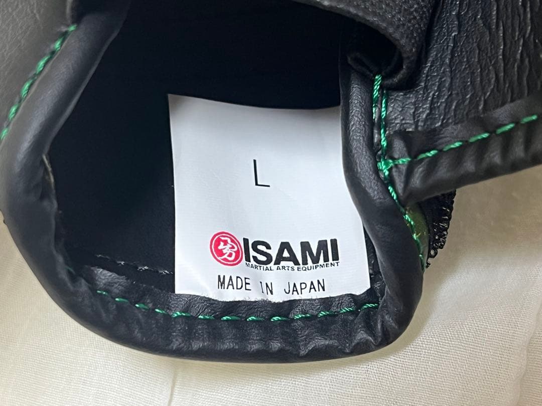 ISAMI RIZIN オープンフィンガーグローブ Lサイズ