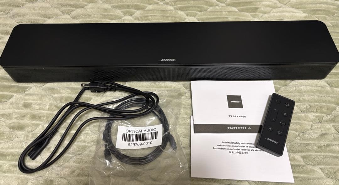 【ほぼ未使用】Bose TV Speaker Bluetooth対応