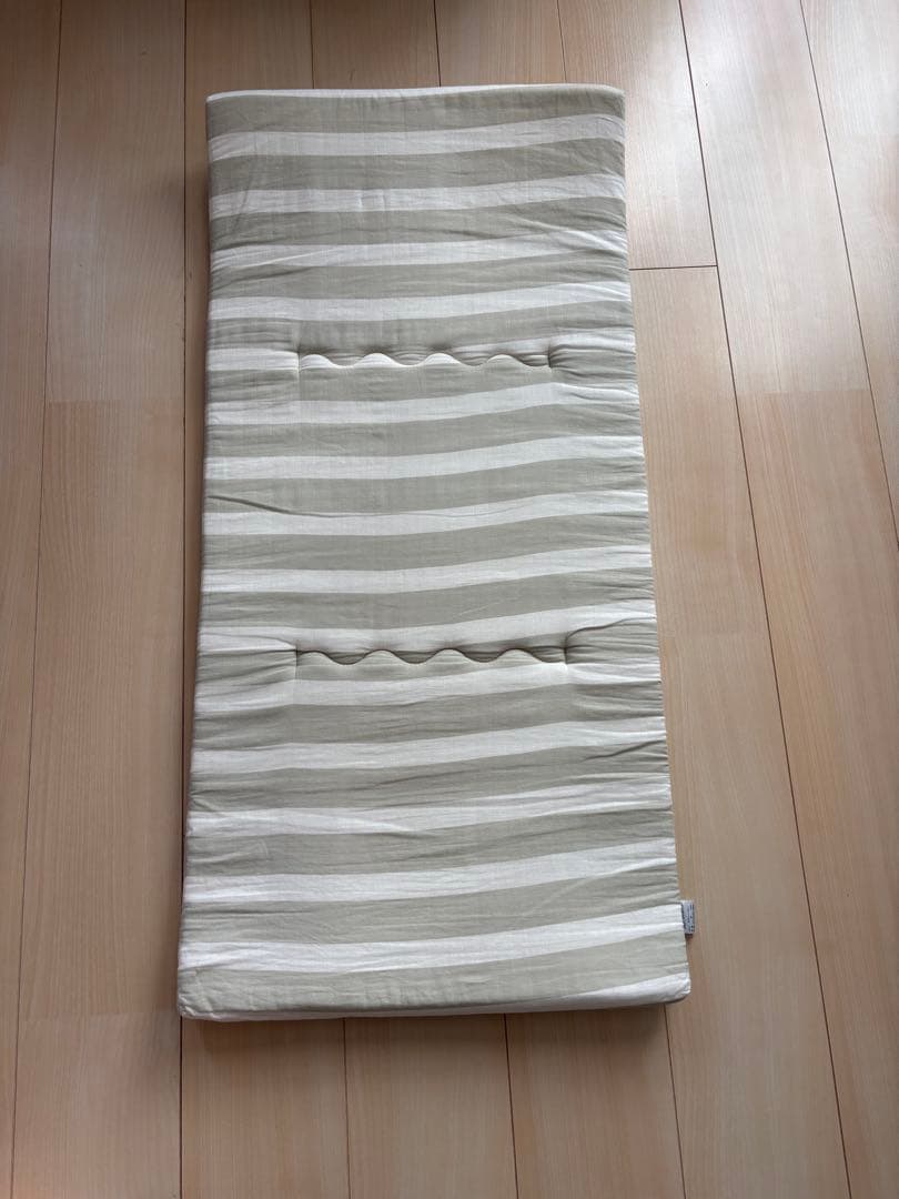 HZDMJ ベビーベッド ネイビー(たまひよごろ寝マット付き)