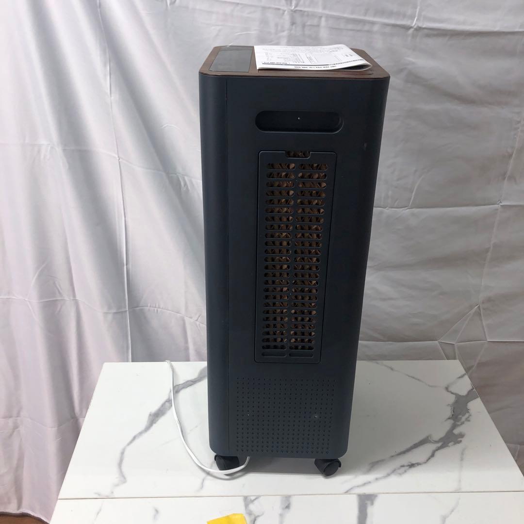 【美品】株式会社Ra　電気冷風機　FKT007R　ブラック　ウッド調　説明書　D