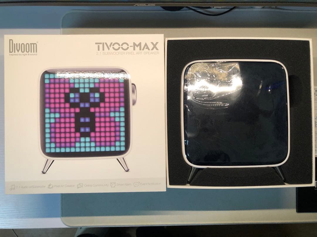 Divoom TIVOO MAX Bluetoothスピーカー ホワイト