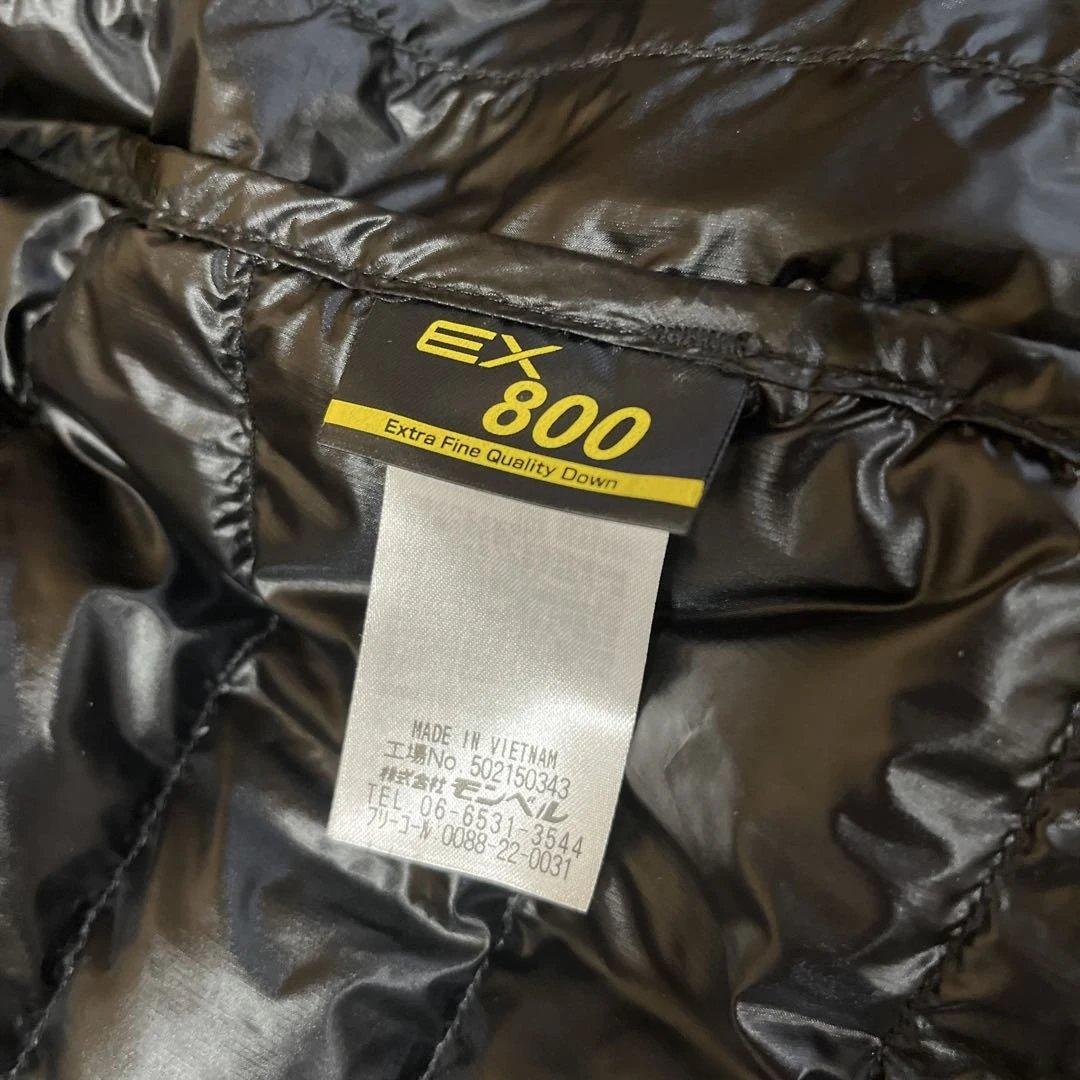 新品☆モンベル☆ スペリオダウン ラウンドネックベスト 黒 M 送料込み