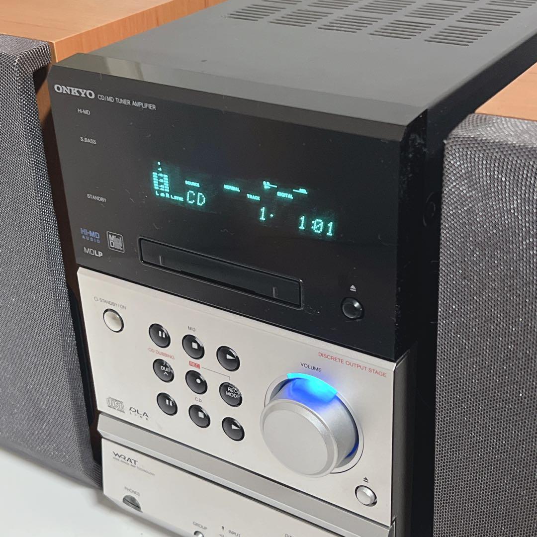 【極美品・動作品】 ONKYO FR-B7 D-B7 ミニコンポ CD MD