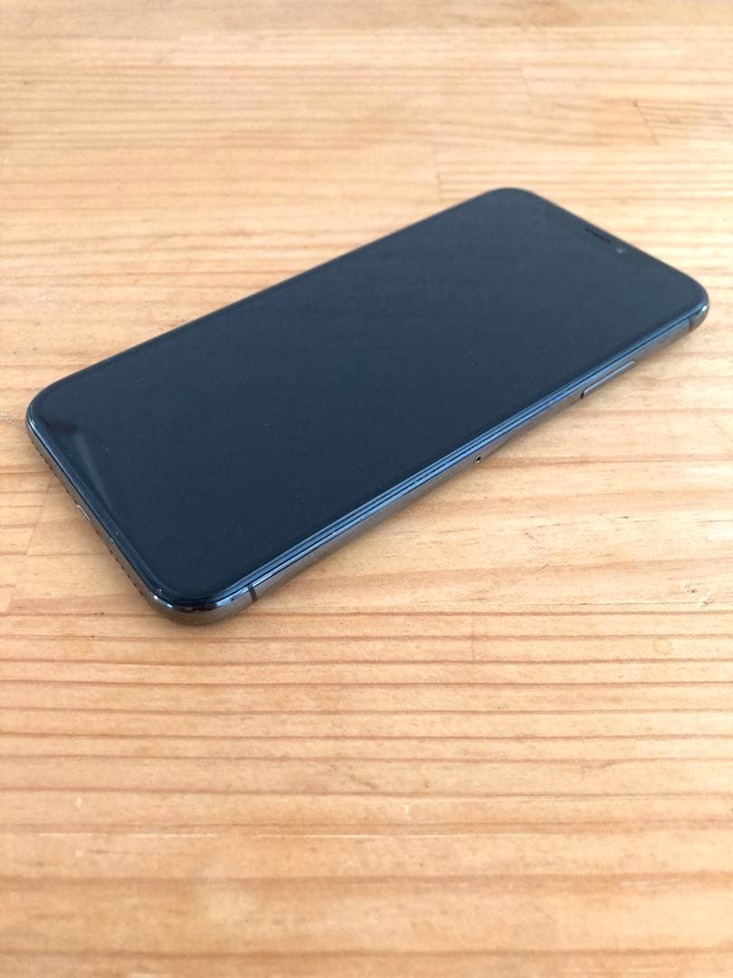 Apple iPhone X スペースグレー 64GB ケース　保護ガラス付