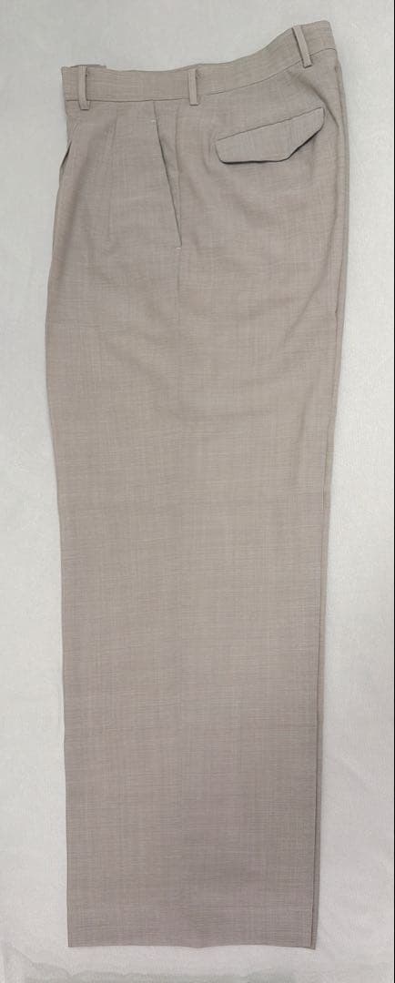ほぼ新品 LIDNM SUPER LIGHT WOOL TROUSERS M