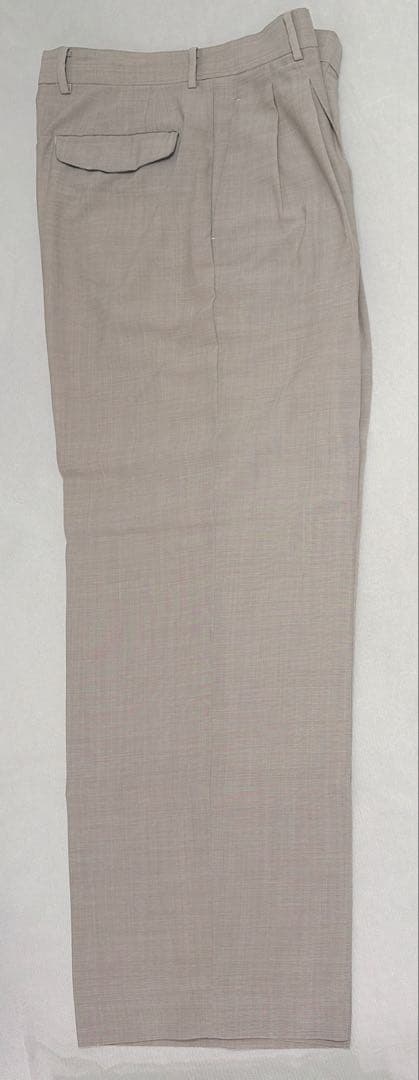 ほぼ新品 LIDNM SUPER LIGHT WOOL TROUSERS M