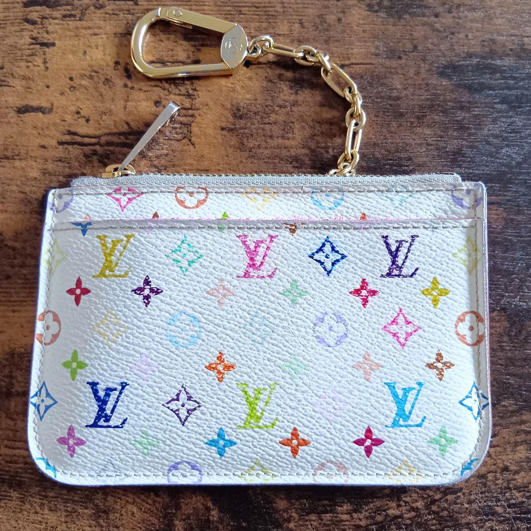 ルイヴィトン マルチカラー ポシェット・クレ　ケース　キーケース