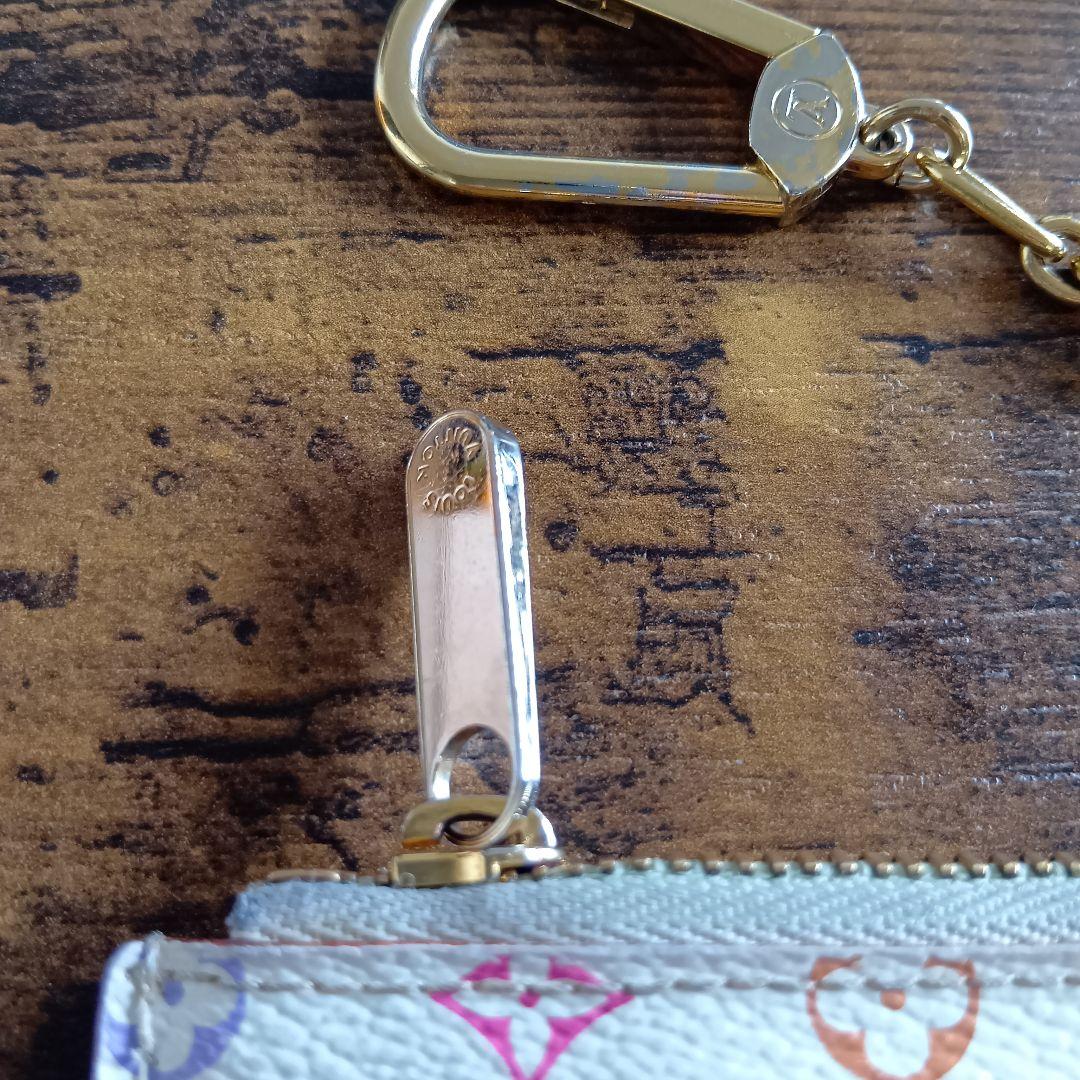 ルイヴィトン マルチカラー ポシェット・クレ　ケース　キーケース