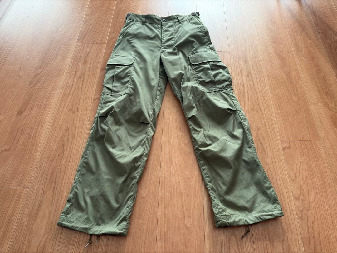 【3.3万円!美品】CIOTA スビンコットンジャングルファティーグパンツ 4緑