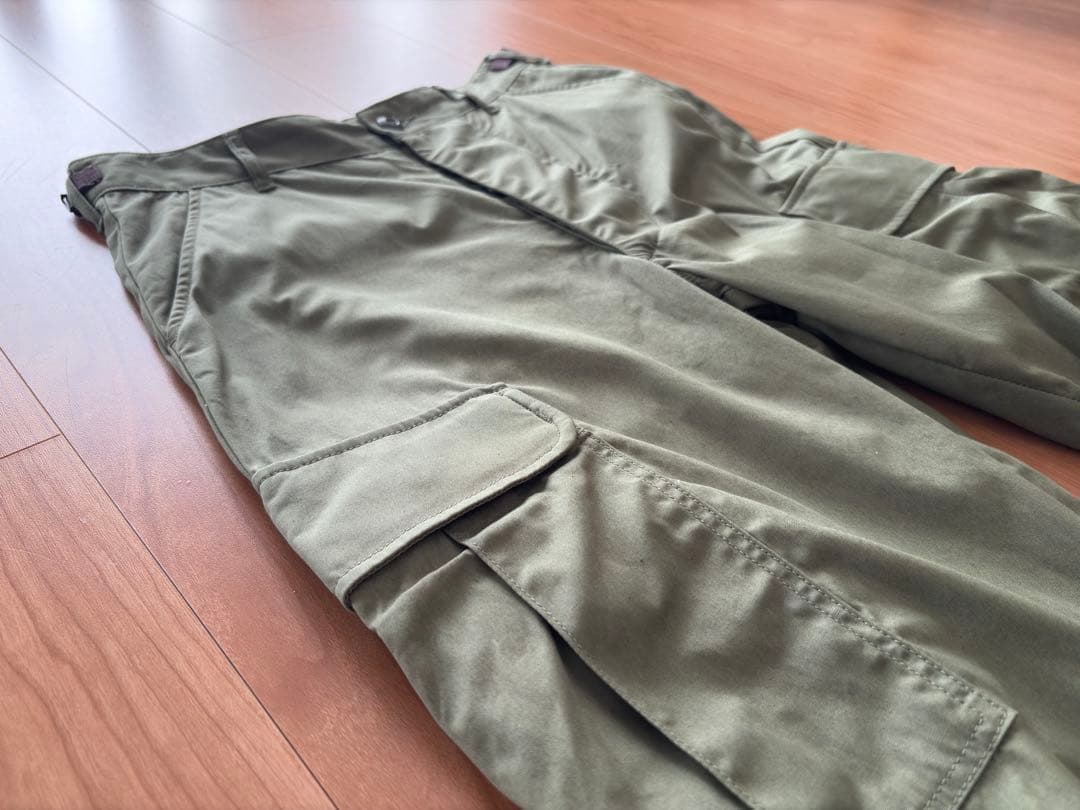 【3.3万円!美品】CIOTA スビンコットンジャングルファティーグパンツ 4緑