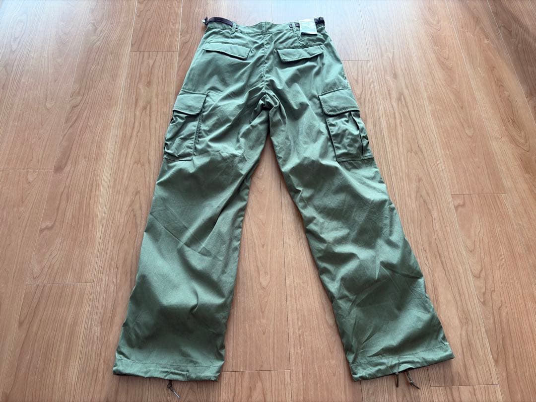 【3.3万円!美品】CIOTA スビンコットンジャングルファティーグパンツ 4緑