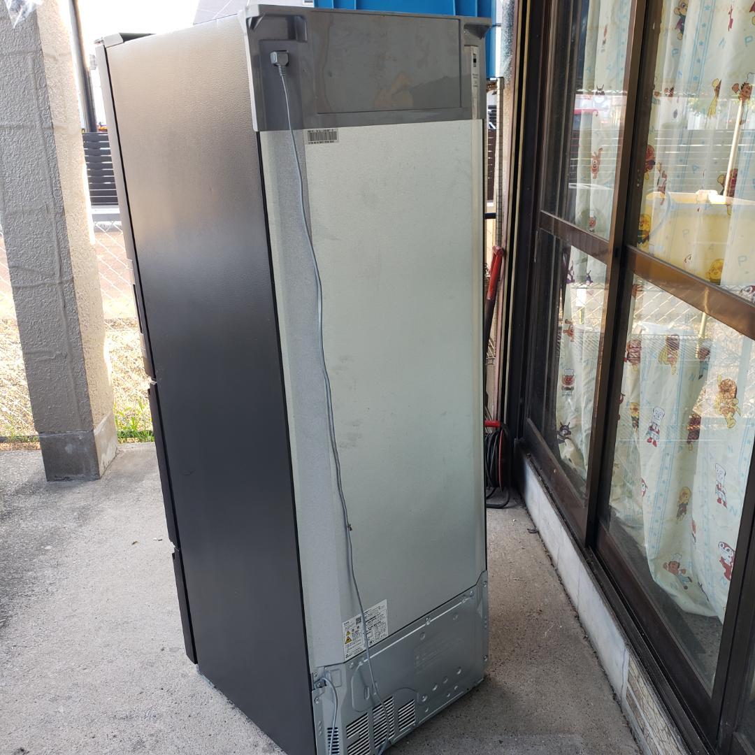 シャープ 3ドア冷蔵庫 SJ-GW35F-R どっちでもドア プラズマクラスター