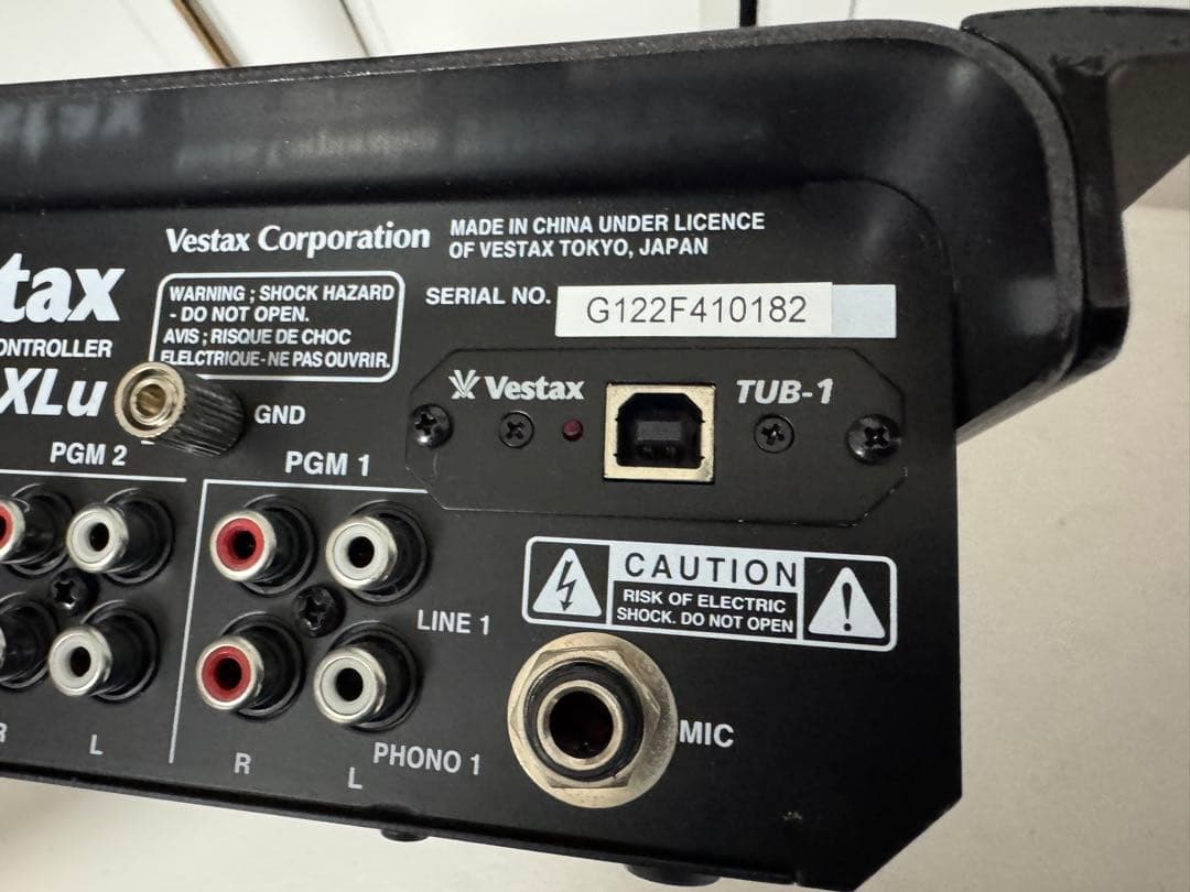 VESTAX ベスタクス　VMC-002XLu TUB DJミキサー