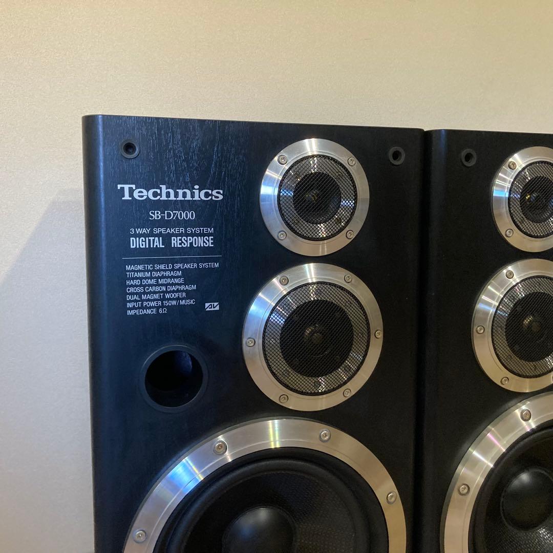 希少　Technics SB-D7000 スピーカー　ペア　テクニクス　美音