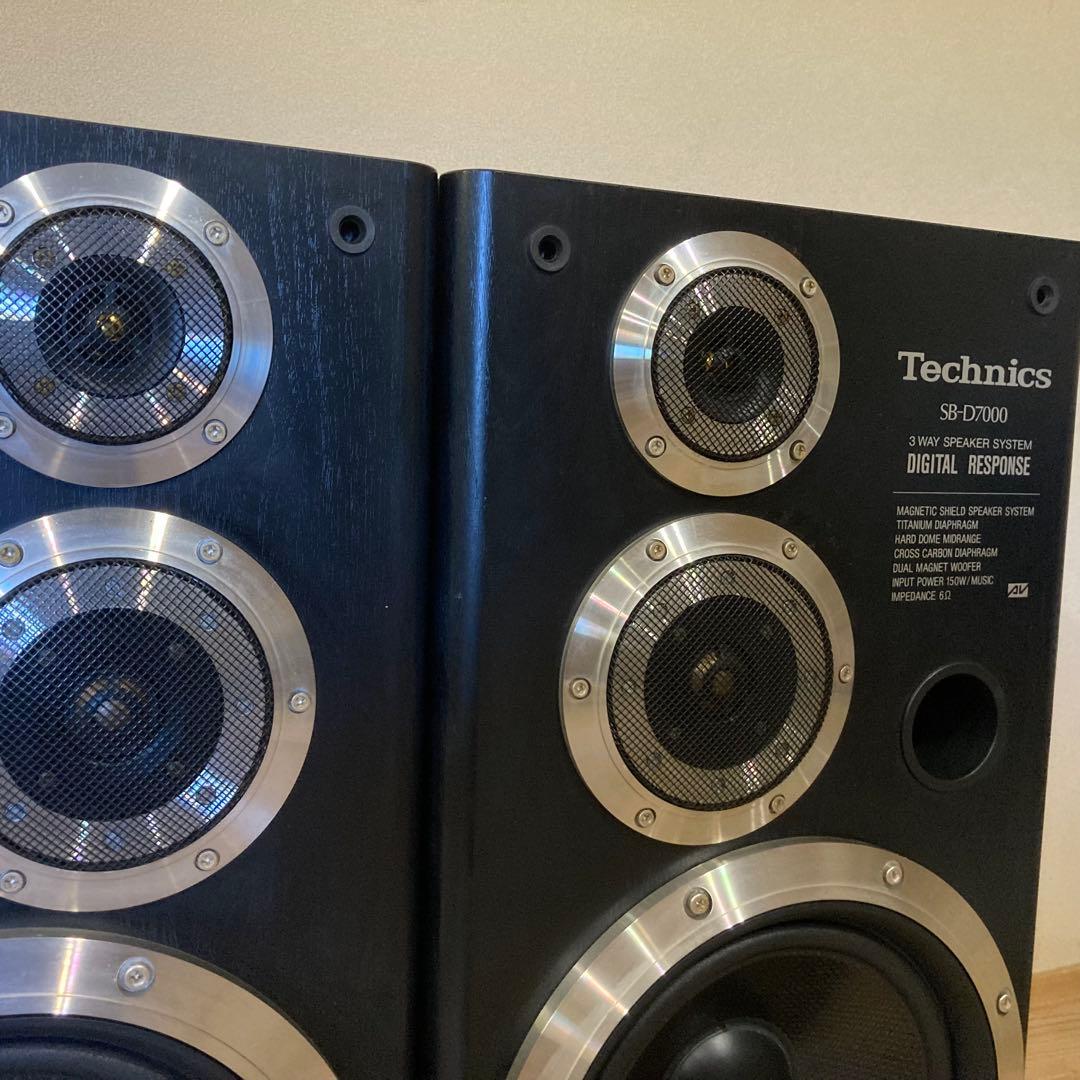希少　Technics SB-D7000 スピーカー　ペア　テクニクス　美音