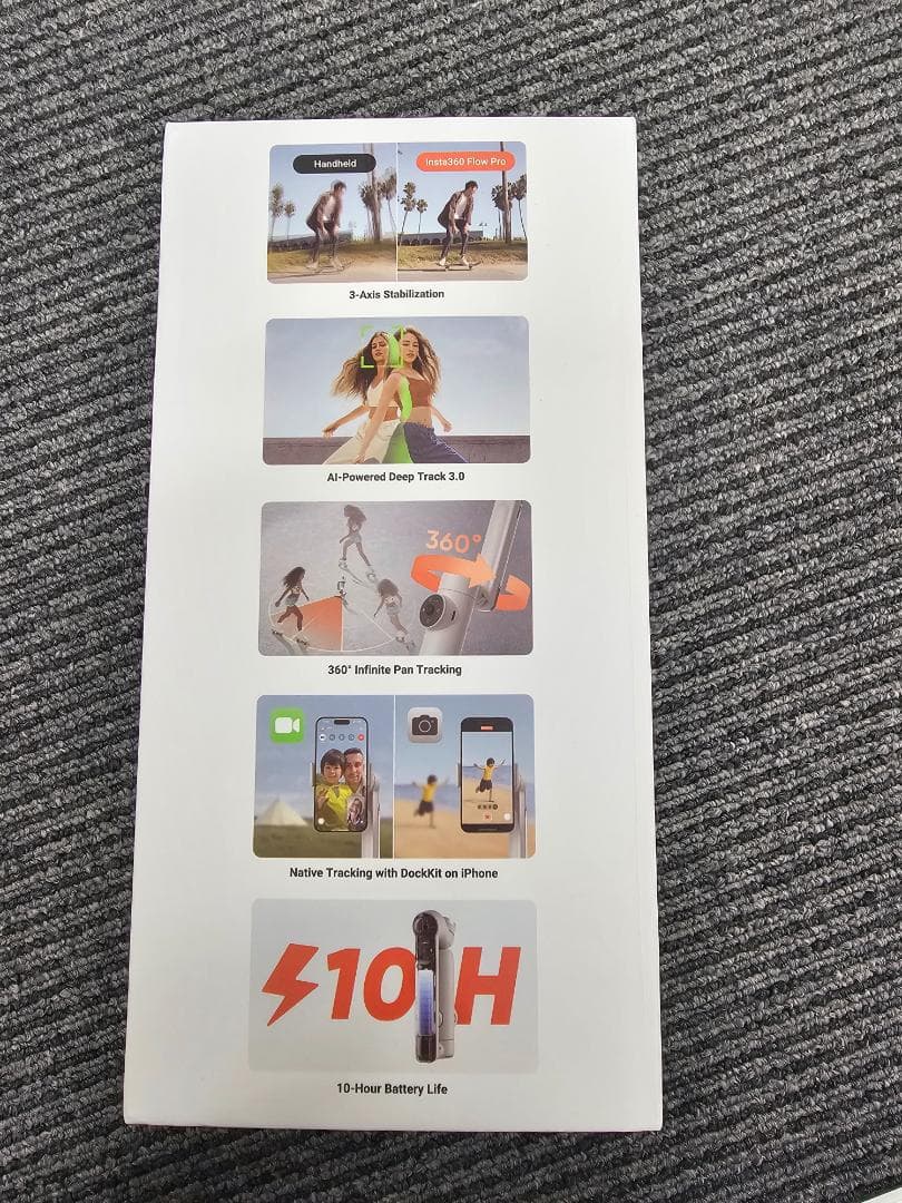 [美品] Insta360 Flow Pro スマートフォン用 スタビライザー