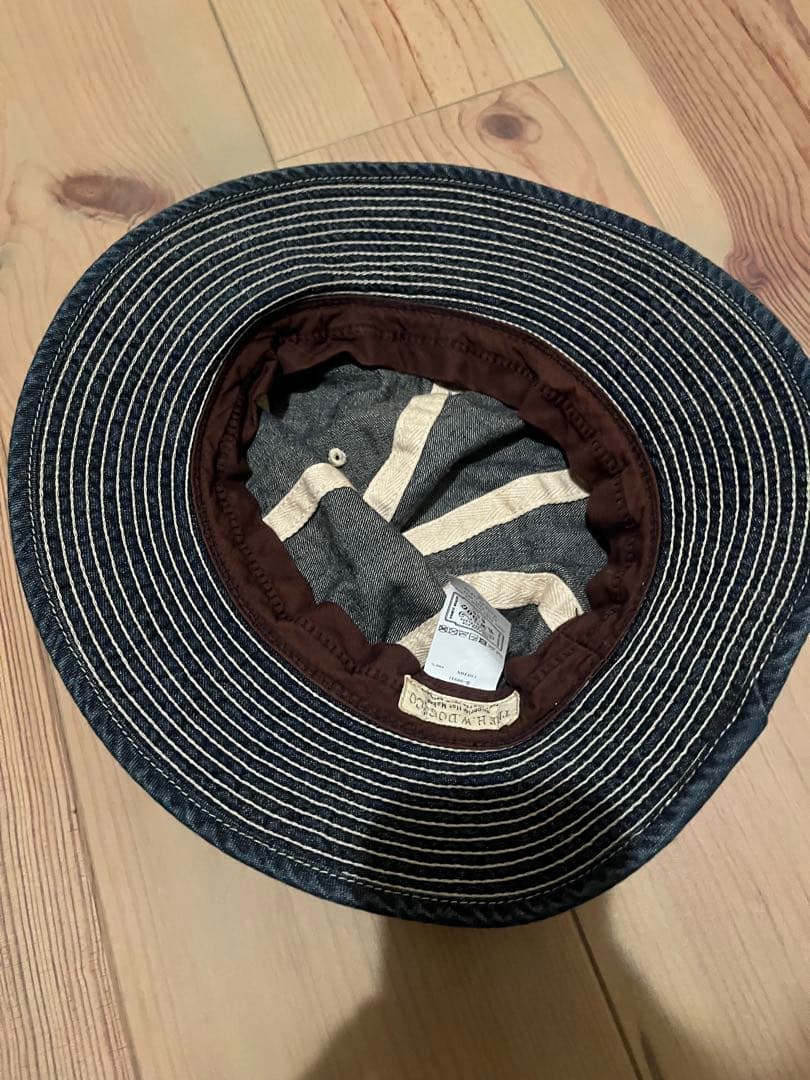 THE H.W.DOG&CO FATIGUE HAT 38ビンテージ デニム