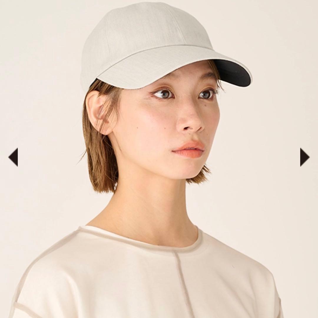 サンバリア100 ナチュラルハットとキャップのセット