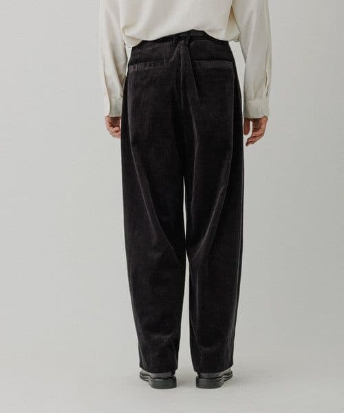 ADAM ET ROPE'　コーデュロイ バギー スラックス