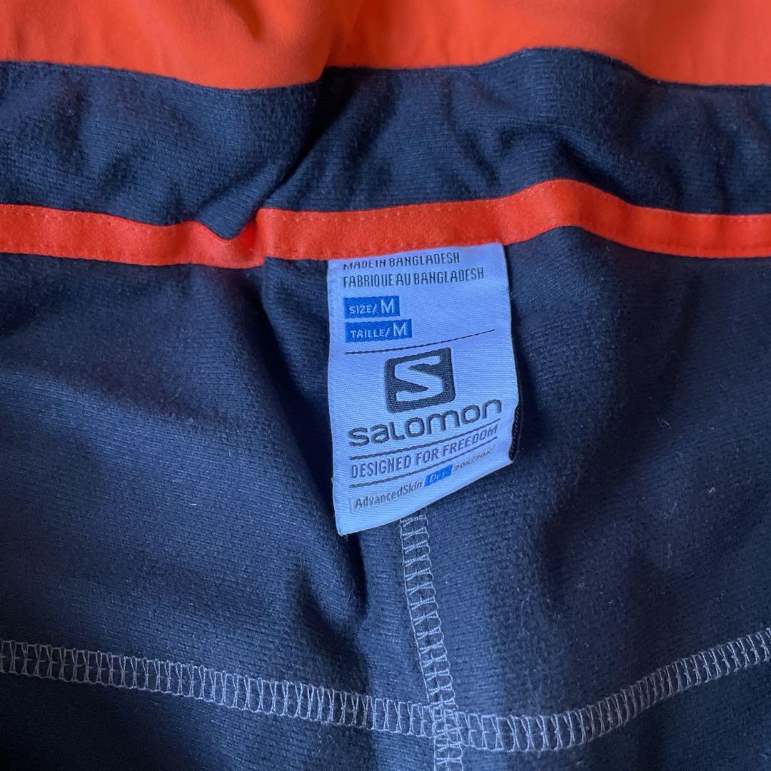 サロモン　SALOMON スキーウェア上下　サイズM （L相当）中古
