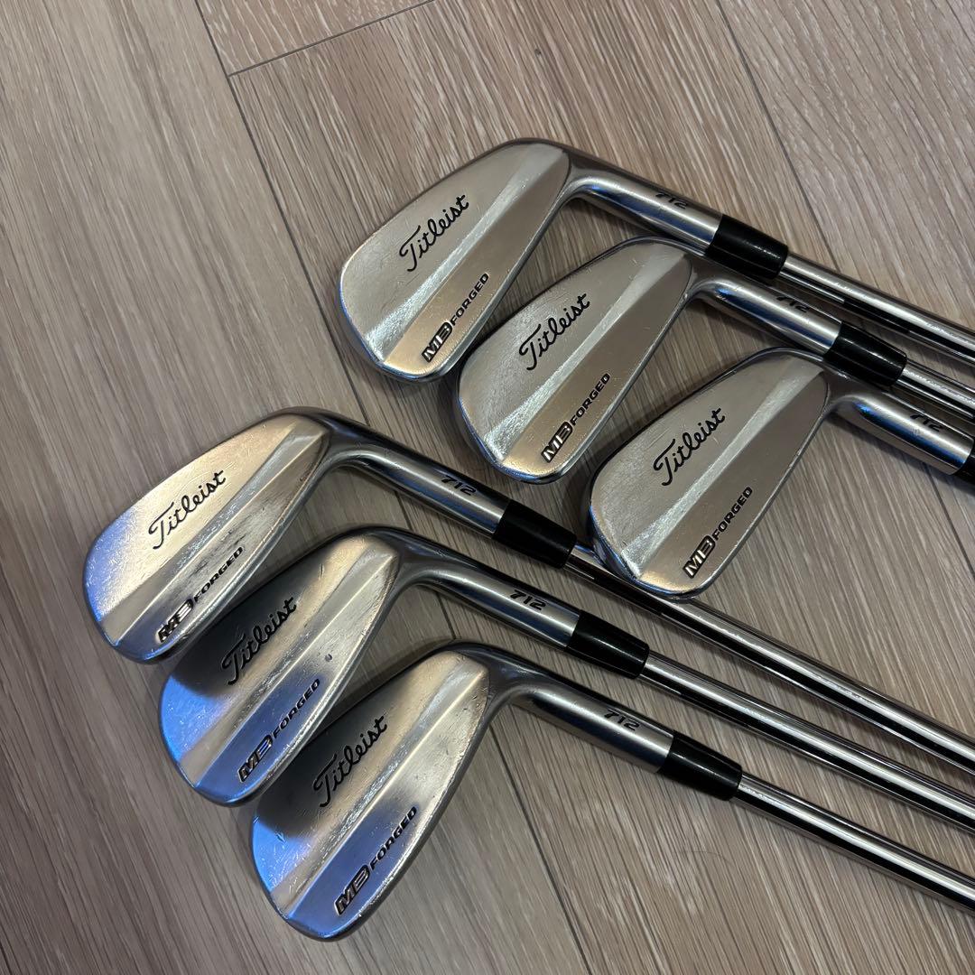 名器　MB712 ダイナミックゴールドs200 6本セット　タイトリスト