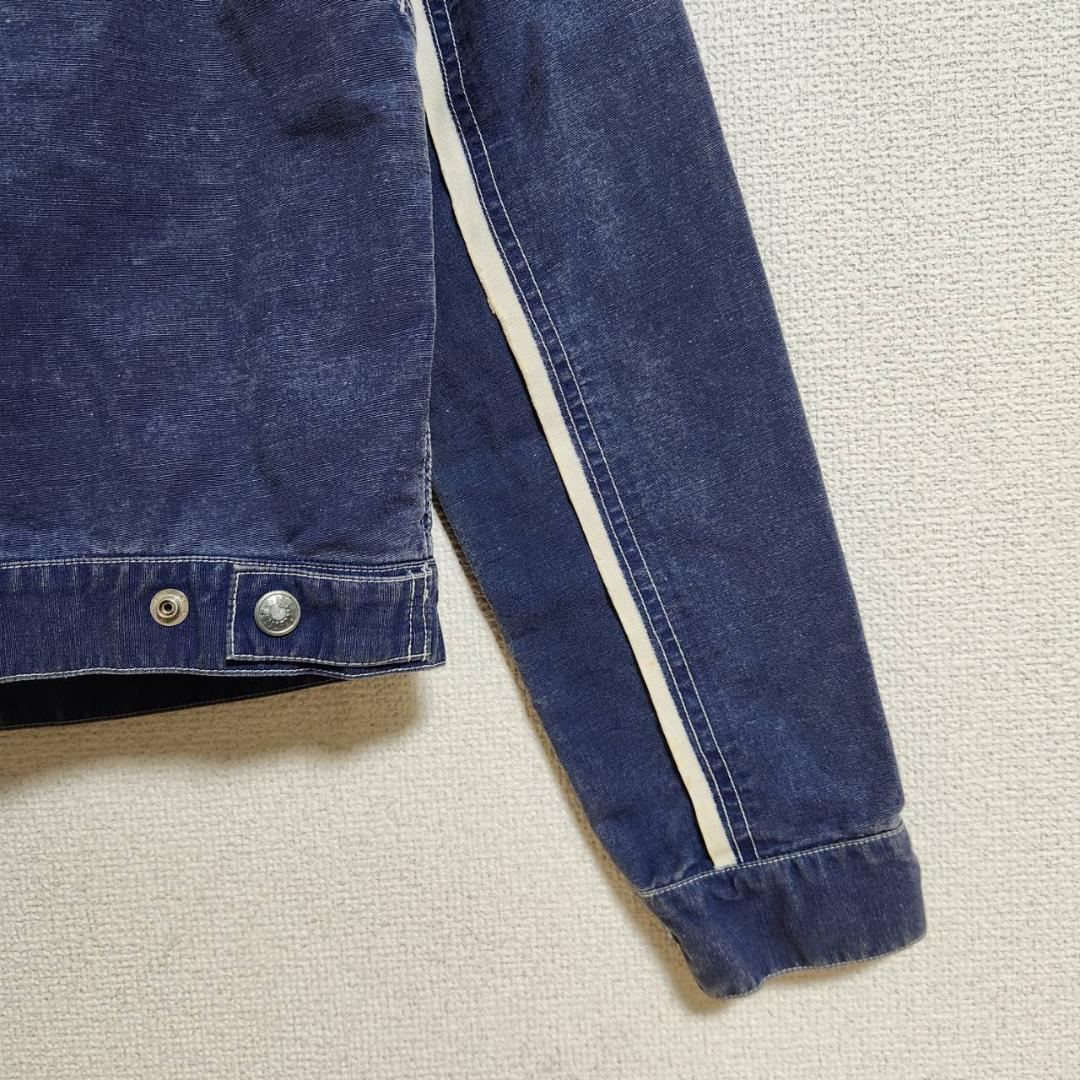 希少 ISSEY MIYAKE デニムジャケット M ブルー 綿 ヴィンテージ