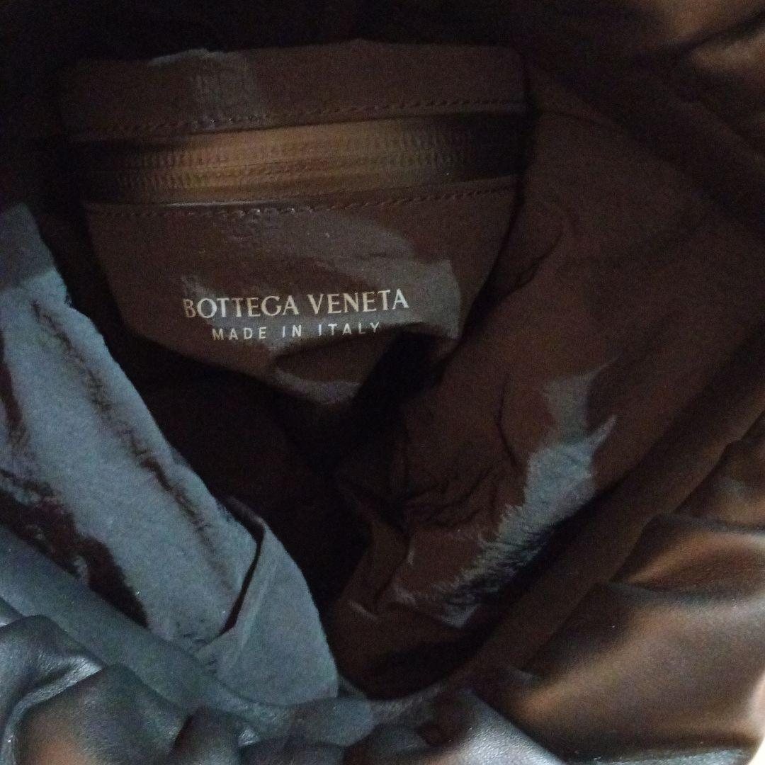 BOTTEGA VENETA ブラック レザー リュック