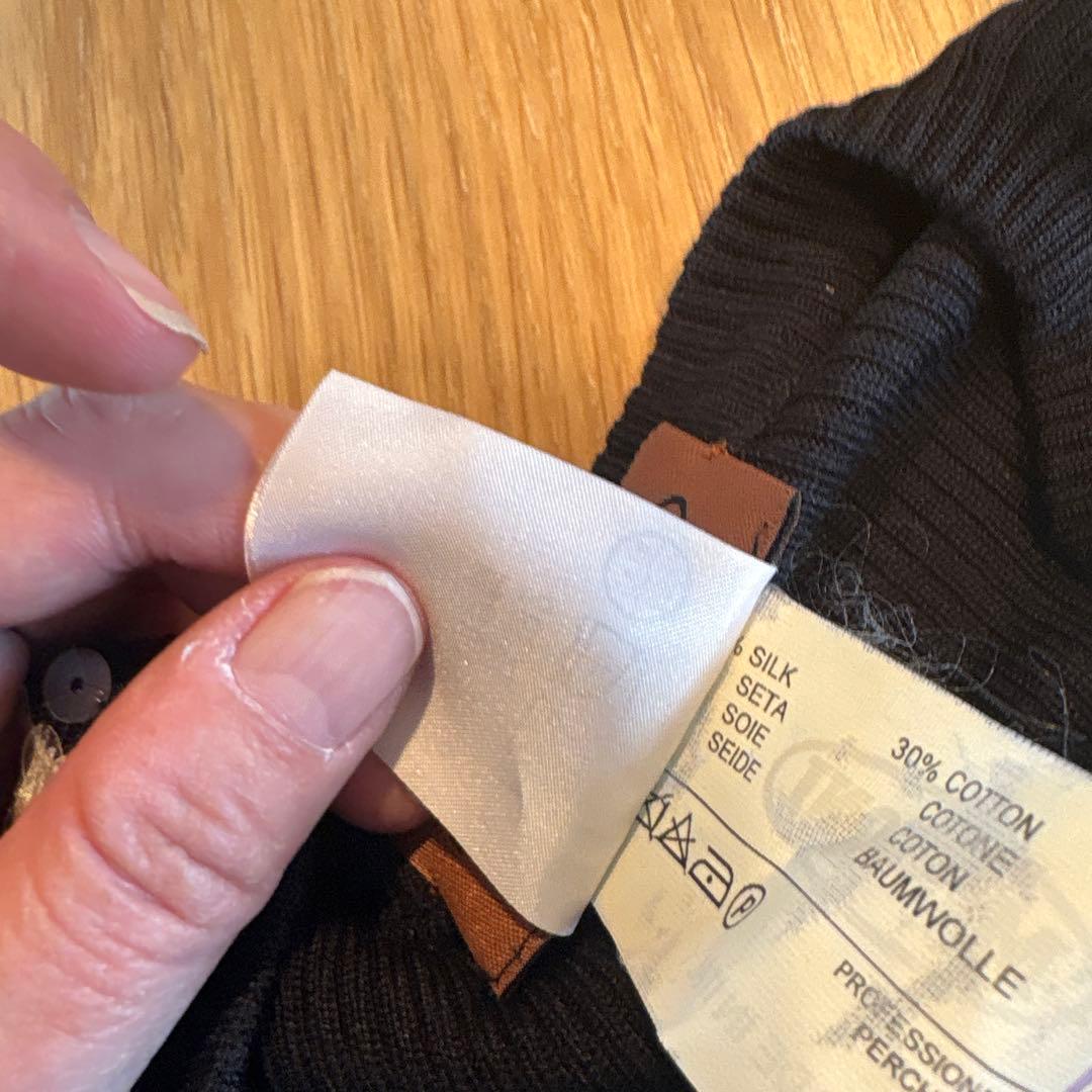 ミッソーニスパンコールカーディガン