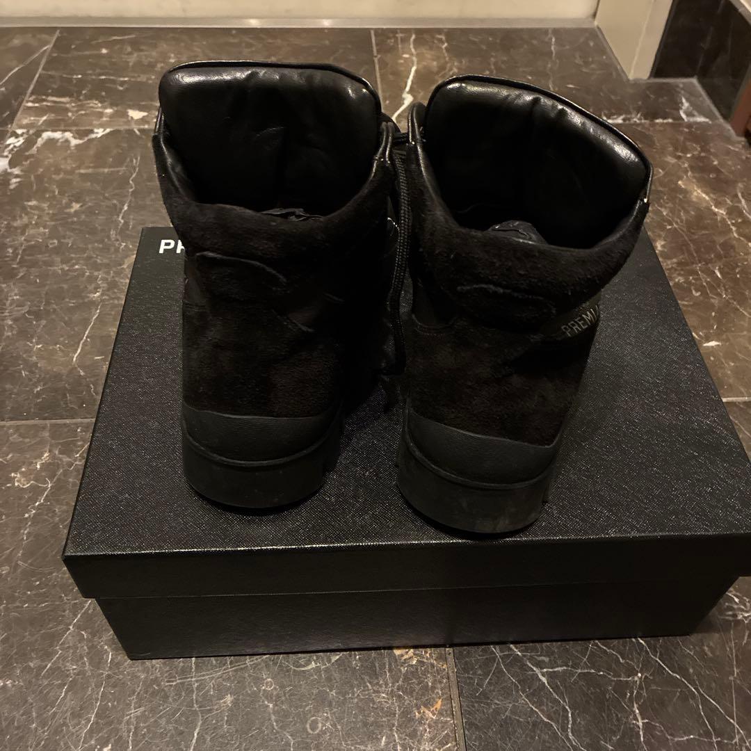 PREMIATA ブラック ハイカットブーツ　サイズ7（26cm）