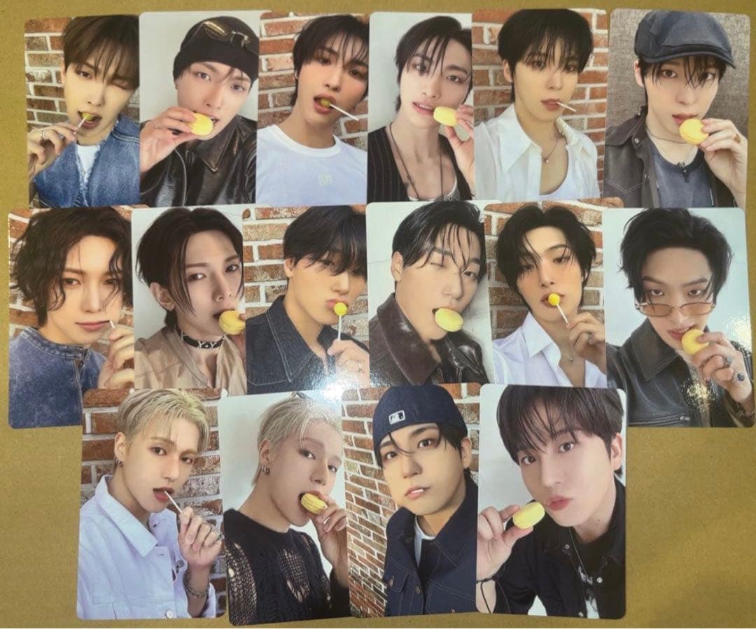 ATEEZ LINE FRIENDS POPUP トレカ　16枚セット