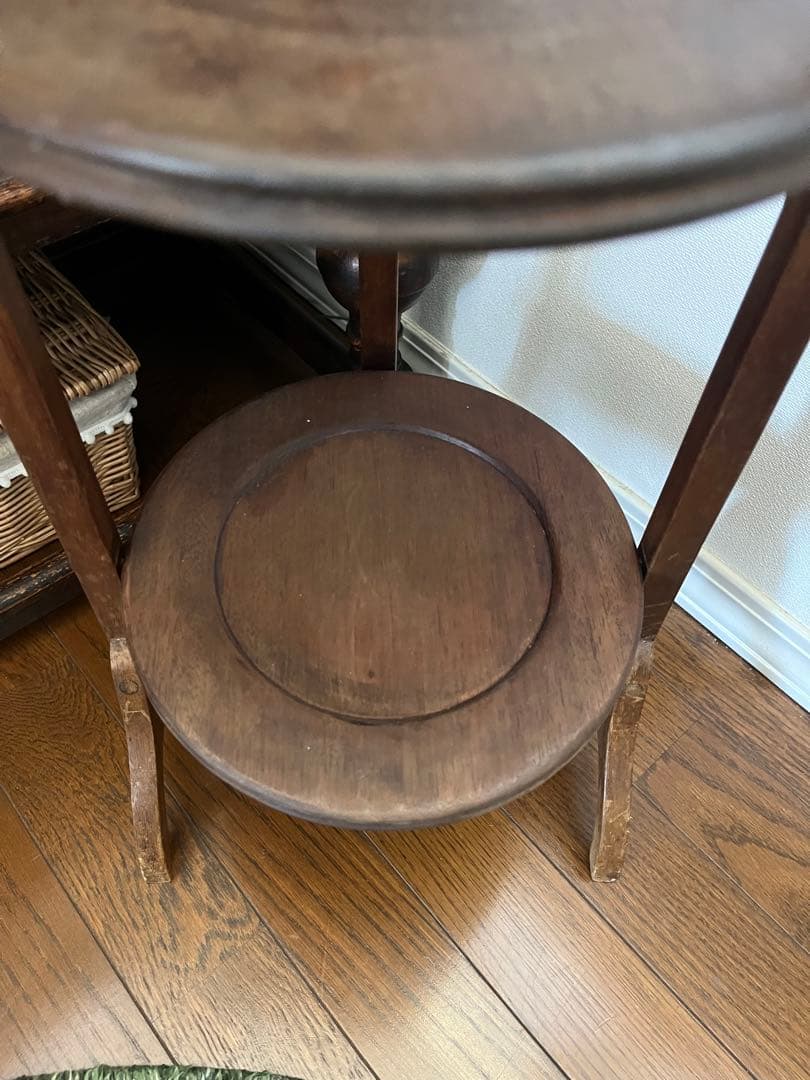 イギリス　アンティーク　ケーキスタンド　アフタヌーンティー　1920年代　美品