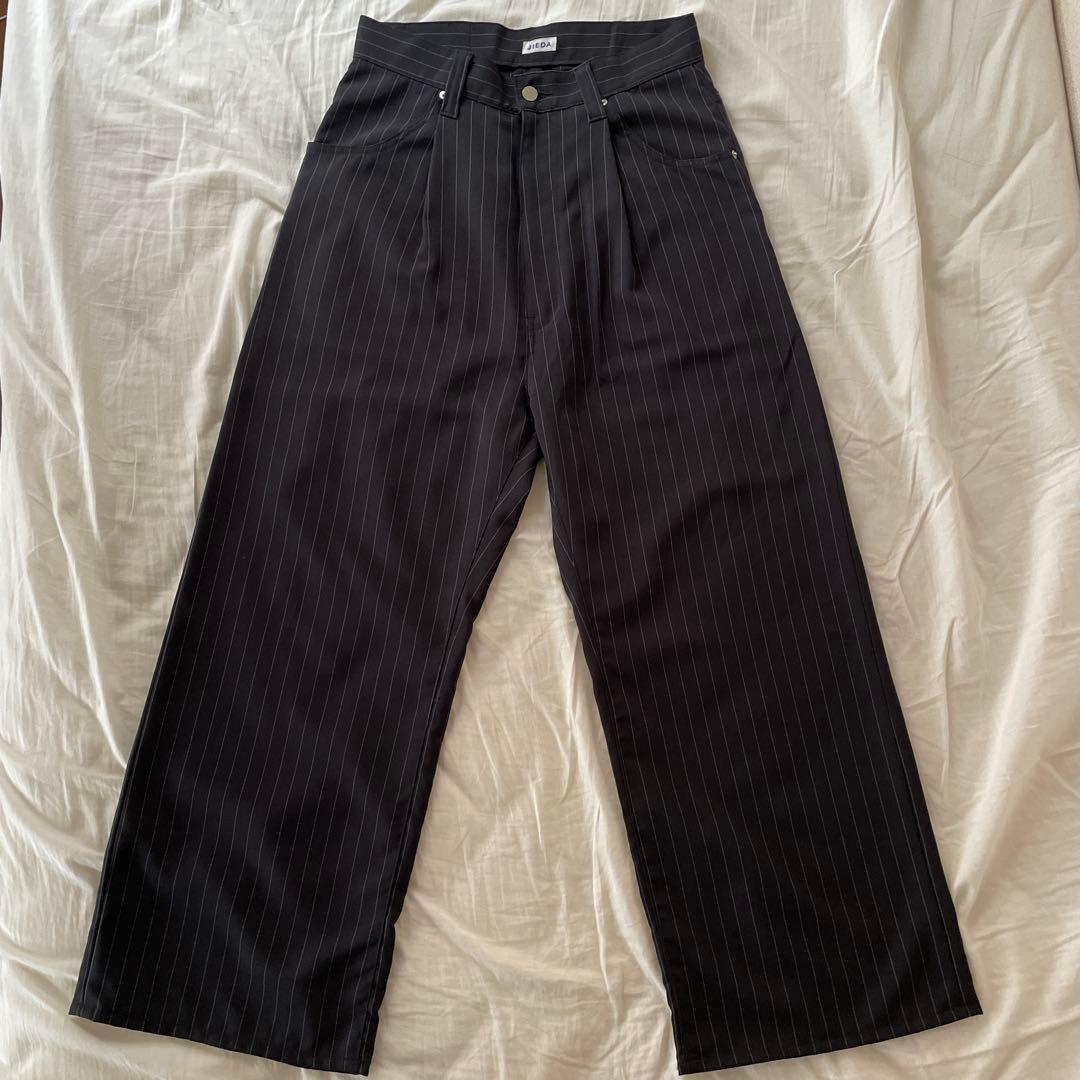 Jieda 別注 WIDE ONE TUCK STRAIGHT SLACKS