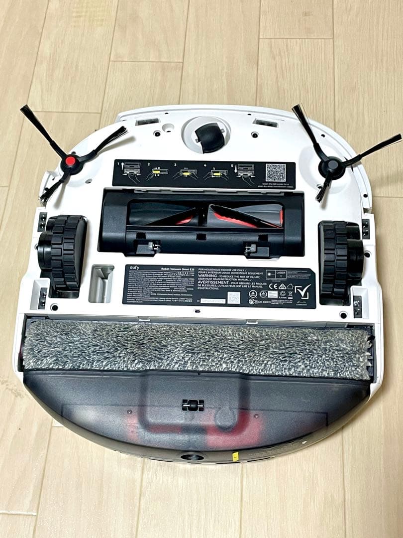 Eufy Robot Vacuum Omni E25 ホワイト＋ダストバッグ3