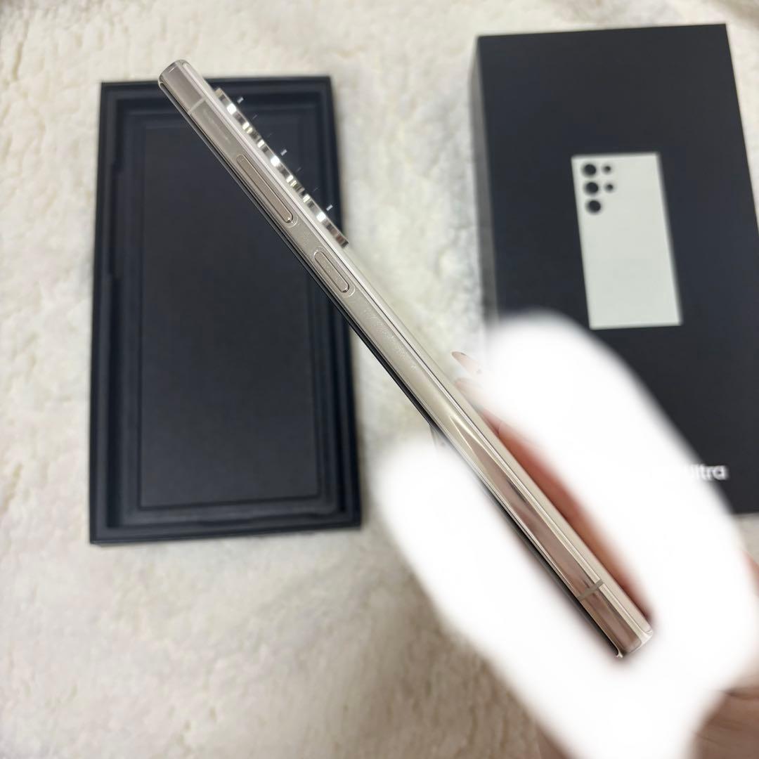 SAMSUNG GALAXY s23 ultra クリーム