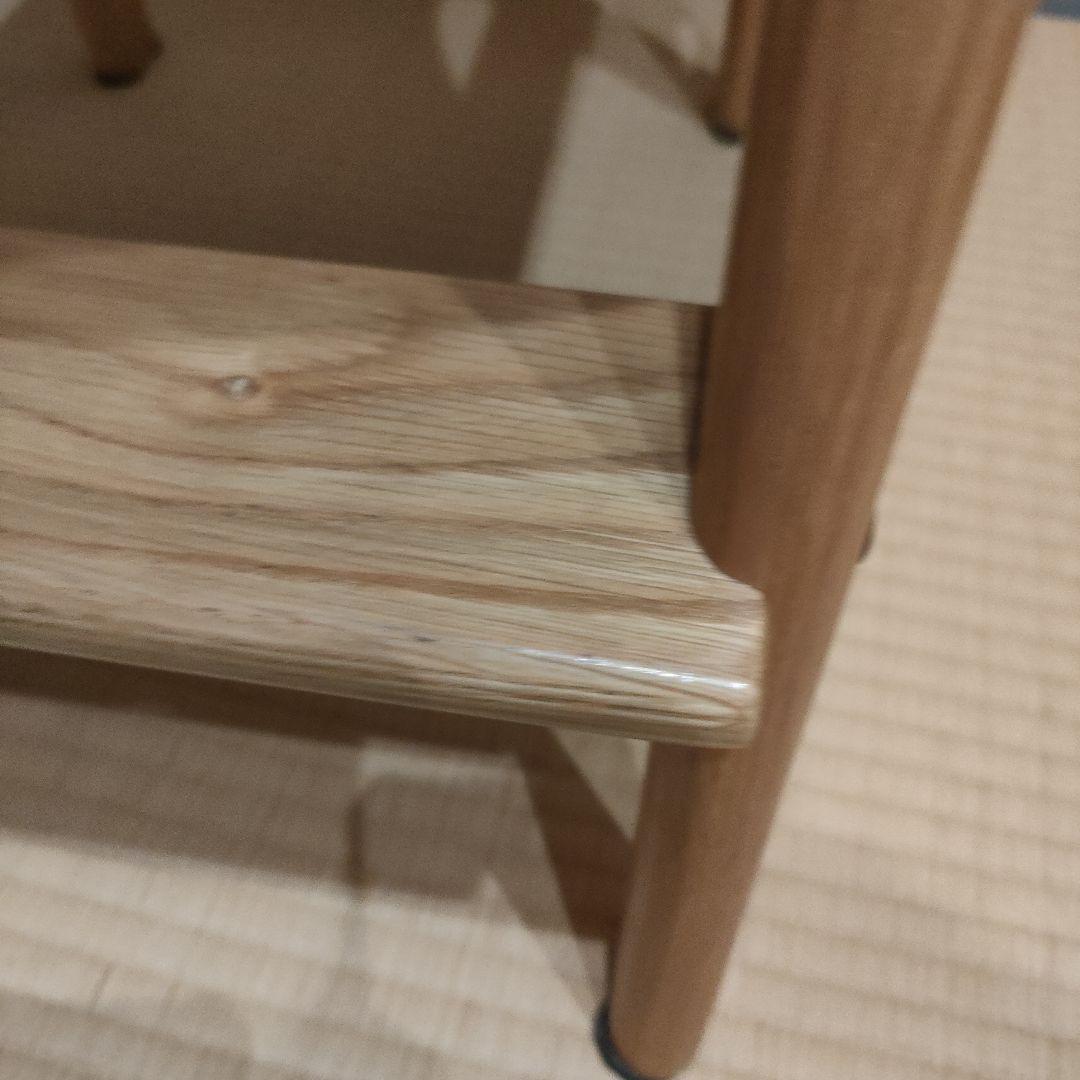 アクタス★学習椅子 サークルシリーズ チェア オーク無垢　高さ調整椅子