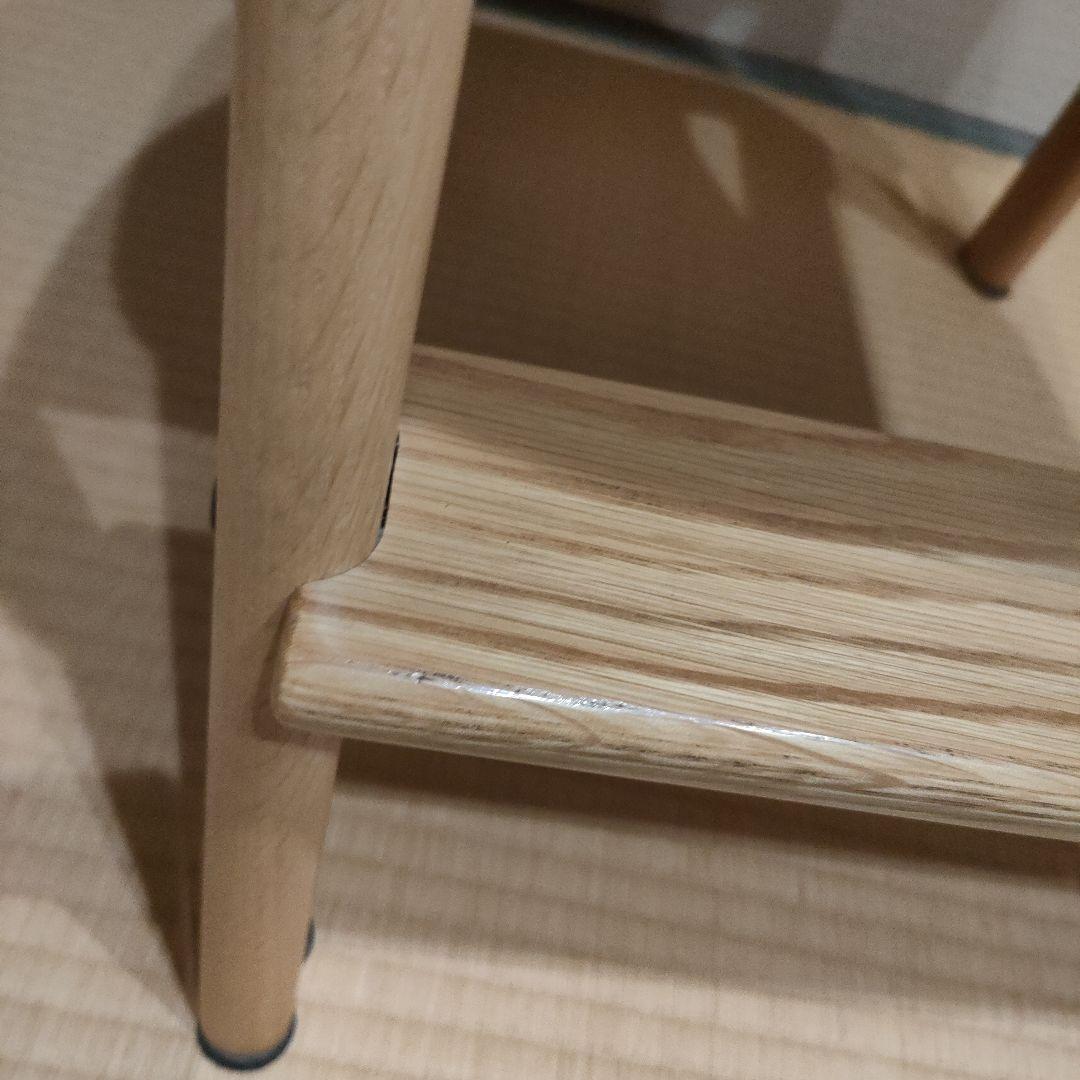 アクタス★学習椅子 サークルシリーズ チェア オーク無垢　高さ調整椅子