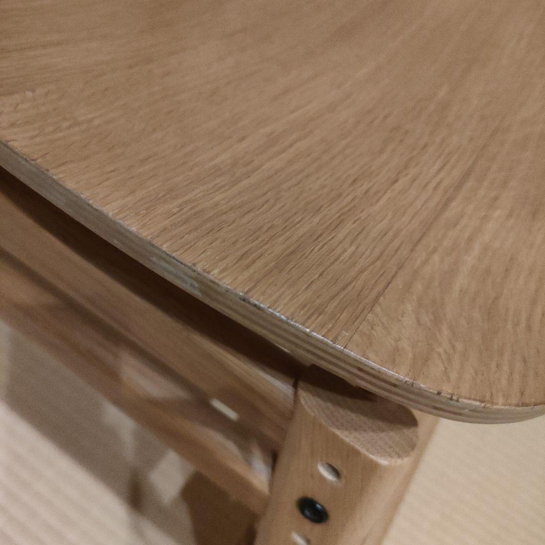 アクタス★学習椅子 サークルシリーズ チェア オーク無垢　高さ調整椅子