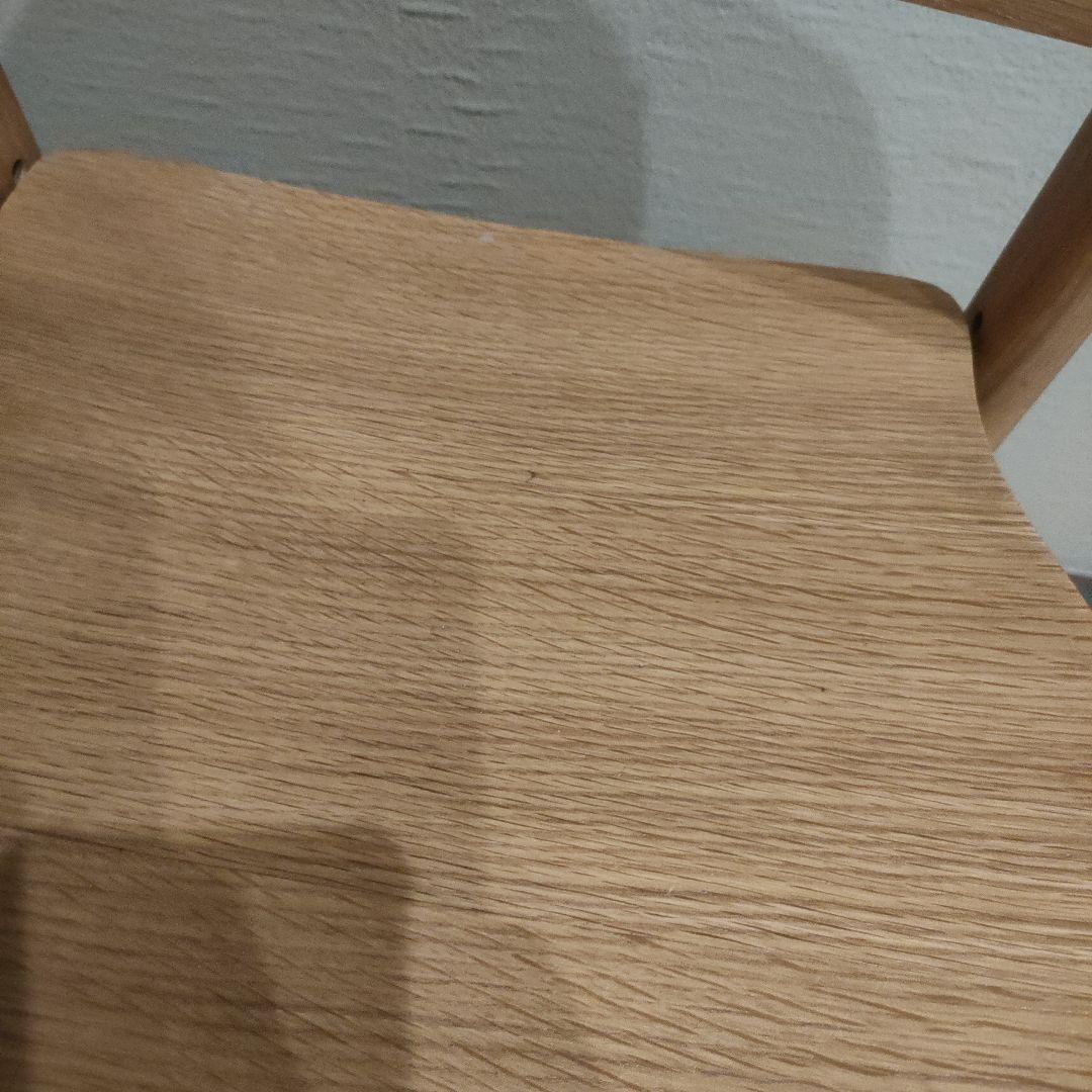 アクタス★学習椅子 サークルシリーズ チェア オーク無垢　高さ調整椅子