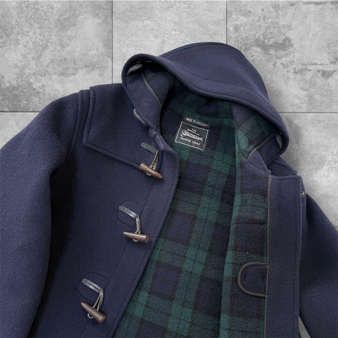 Gloverall グローバーオール ダッフルコート ネイビー