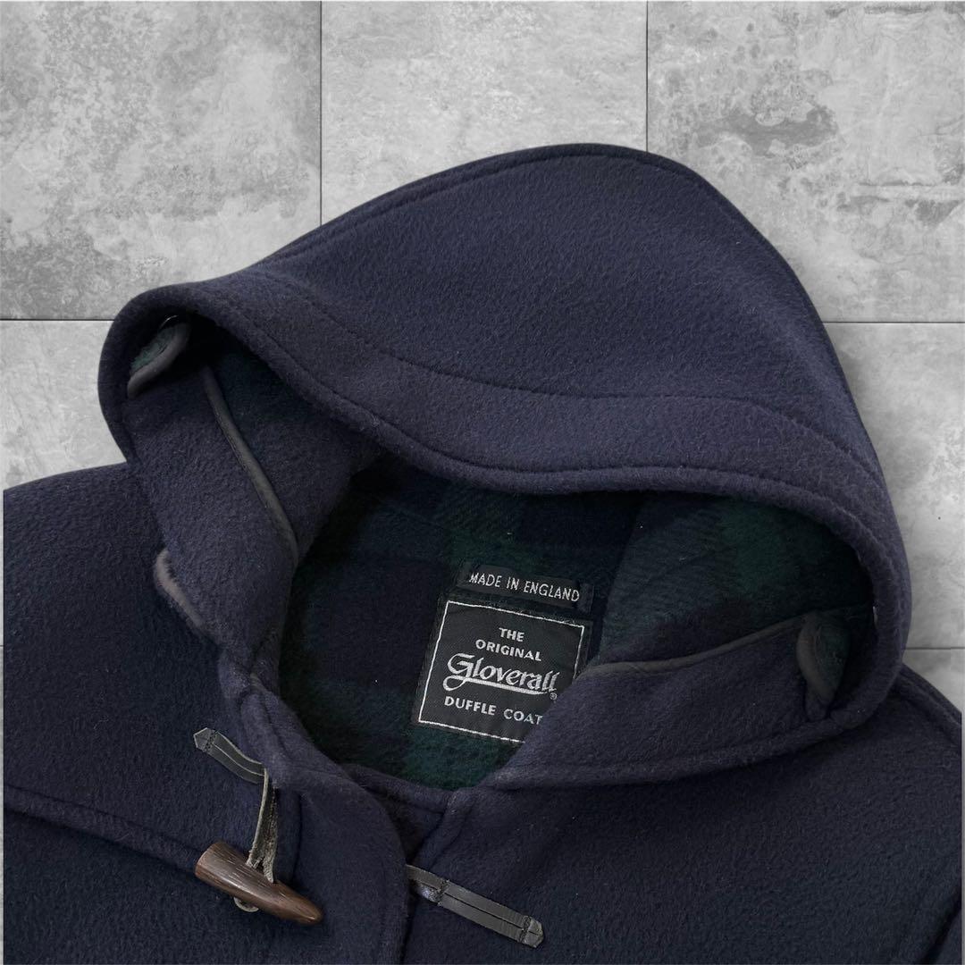 Gloverall グローバーオール ダッフルコート ネイビー