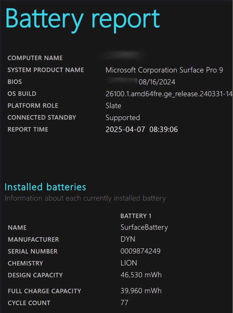 Surface Pro 9 i5 12世代/8GB/256GB 純正キーボード付