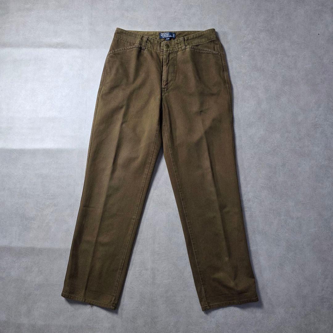 PoloByRalphLaurenラルフローレンポロチノコットンツイルパンツ