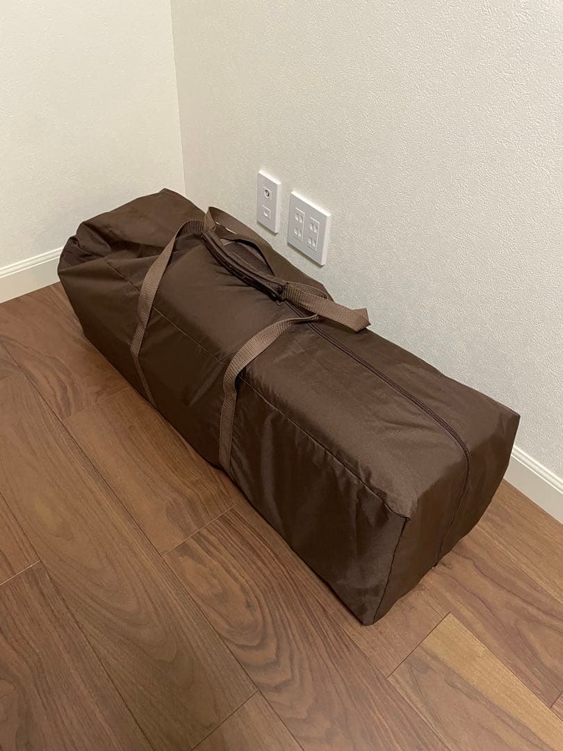 【ココネルエアープラス】ブラウン ベビーベッド