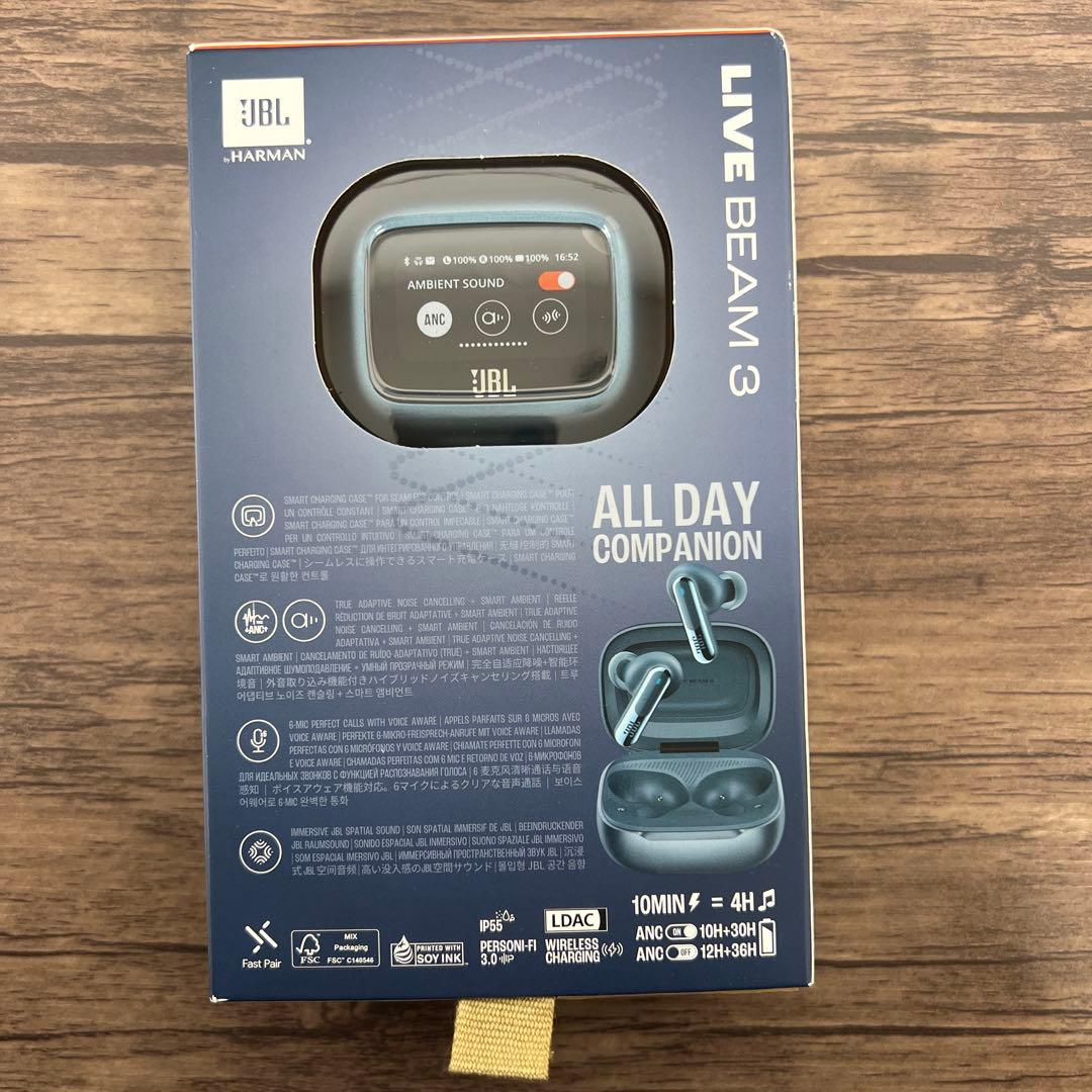 262099 JBL LIVE BEAM 3 ワイヤレスイヤホン